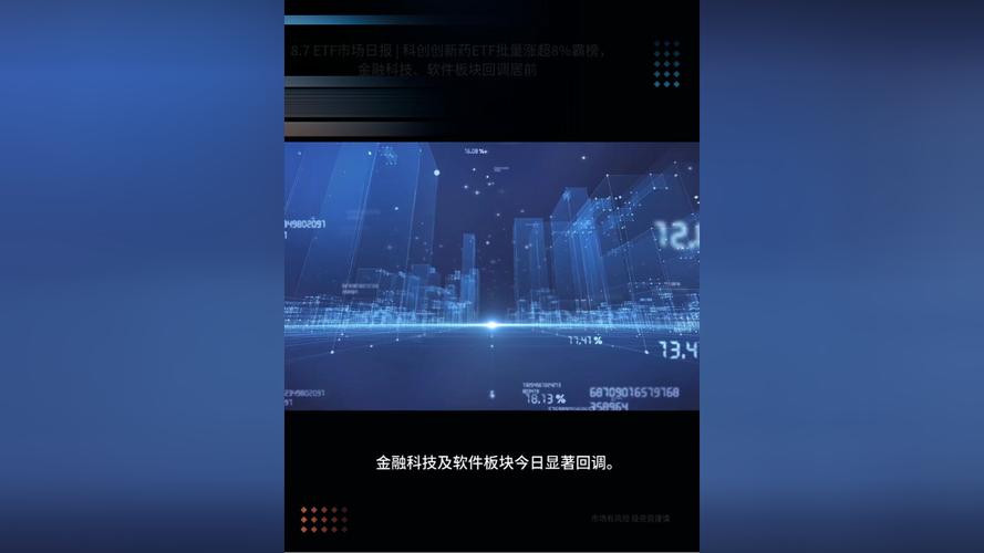 科创创新药etf批量涨超8%霸榜,金融科技,软件板块